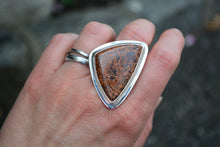 Starburst Jasper Ring Size 7.5