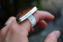 Starburst Jasper Ring Size 7.5