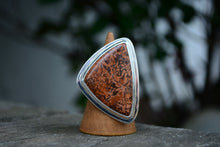 Starburst Jasper Ring Size 7.5