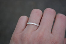 Bark Textured Stacking Rings