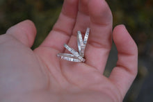 Bark Textured Stacking Rings