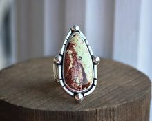 Lemon Chrysoprase Ring // Size 9.75-10
