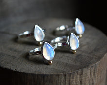 Moonstone 14k Gold // Sterling Rings