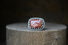 Red Blanket Rhyolite Ring