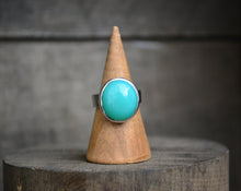 Turquoise Chalcedony Ring