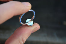 Peach Moonstone Stacking Ring
