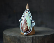 Lemon Chrysoprase Ring // Size 9.75-10