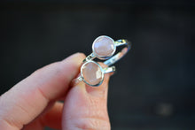 Peach Moonstone Stacking Ring