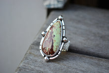 Lemon Chrysoprase Ring // Size 9.75-10