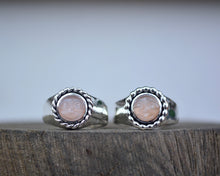 Peach man in Moonstone Signet Rings