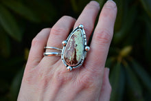 Lemon Chrysoprase Ring // Size 9.75-10