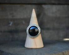 Black Onyx Ring // Round // Made to Order