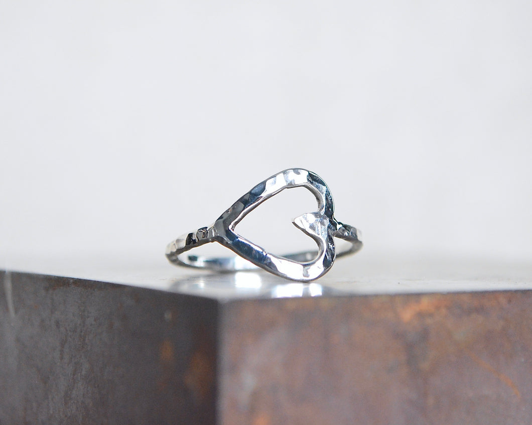 Heart Stacking Ring