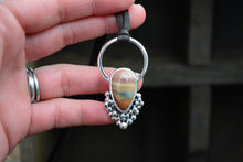 Desert Jasper Door Knocker Necklace