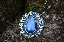 Kyanite Olive Branch Necklace