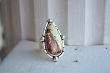 Lemon Chrysoprase Ring // Size 9.75-10