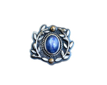 Kyanite Olive Branch Ring // Size 8