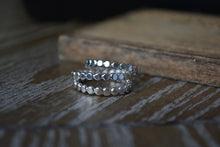 Flat Beaded Stacking Rings
