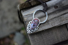 Bird Agate Door Knocker Necklace