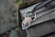 Desert Jasper Door Knocker Necklace