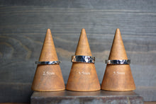 Recycled Hammered Sterling Silver Bands