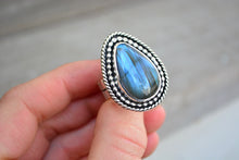 In the Forest Ring // Labradorite // Size 7.25