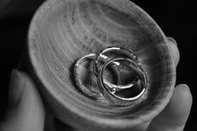 Recycled Hammered Sterling Silver Bands