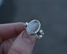 Rutilated Quartz Empress Ring Size 6.75