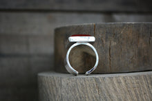 Carnelian Square Ring // Size 7.75