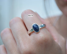 Rose Cut Sapphire Rings