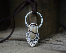 Jasper Door Knocker Necklace