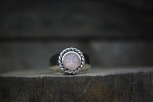 Peach man in Moonstone Signet Rings
