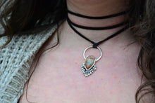 Desert Jasper Door Knocker Necklace