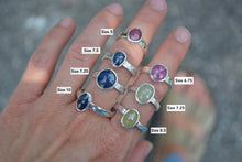 Rose Cut Sapphire Rings