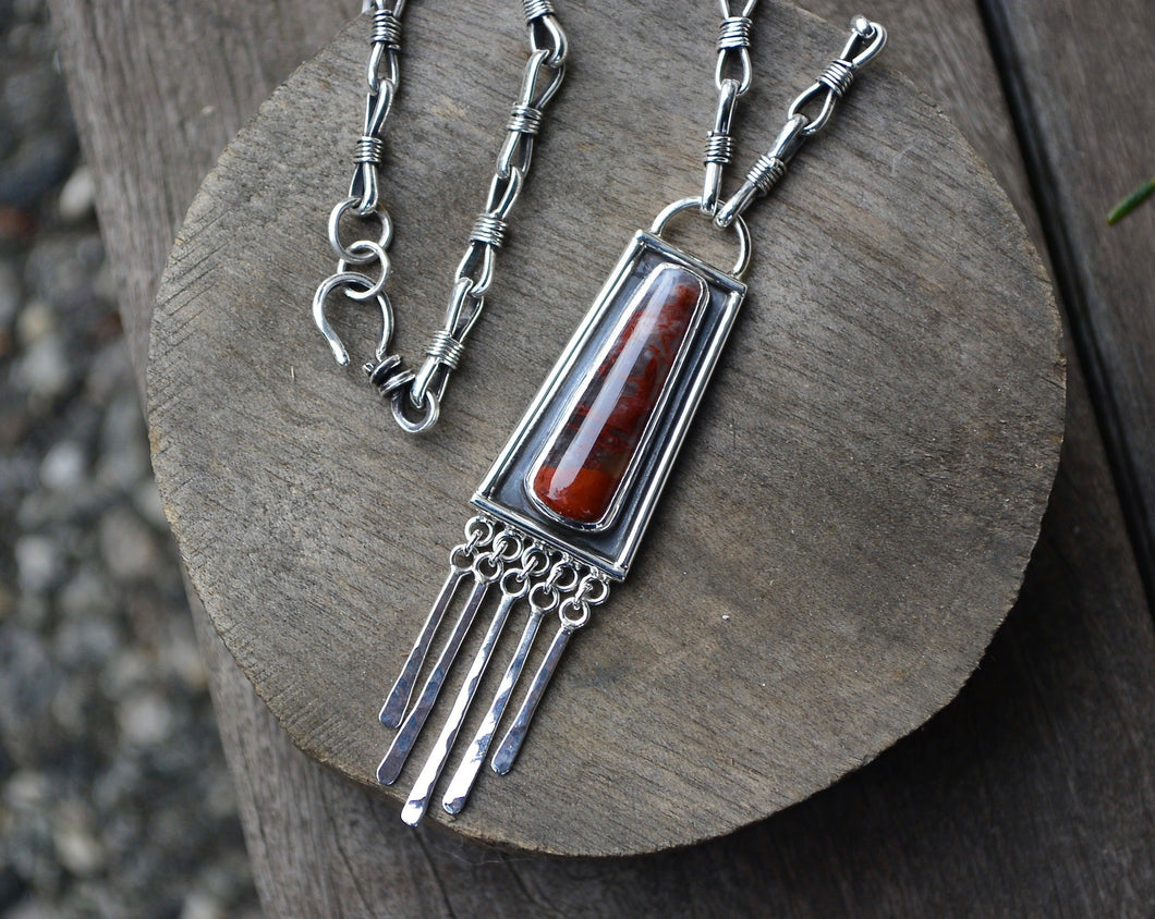 Hackberry Agate Necklace