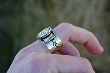 Brass Bullet Ring // Size 9