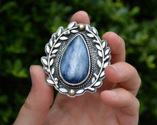Kyanite Olive Branch Necklace