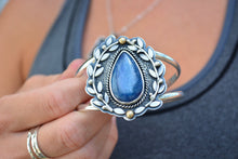 Kyanite Olive Branch Cuff