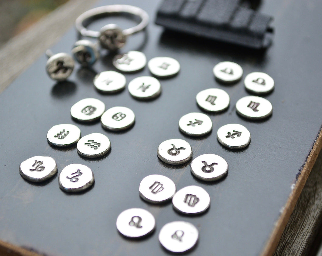 Zodiac Ring or Earrings