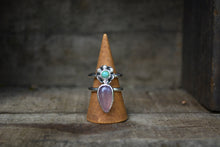 Flower Double Banded Ring #2 // Size 7.5