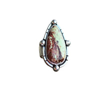 Lemon Chrysoprase Ring // Size 9.75-10