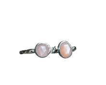 Peach Moonstone Stacking Ring