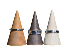 Recycled Hammered Sterling Silver Bands