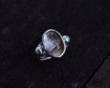 Rutilated Quartz Empress Ring Size 6