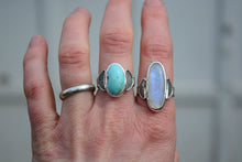 Moonstone Sunburst Ring Size 7