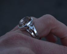 Rutilated Quartz Empress Ring Size 6