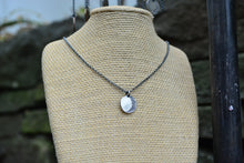 Crescent Moon Rustic Necklace