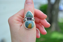 Gary Green Twisted Ring // Size 9