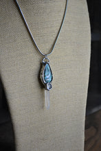 Labradorite Moonstone Quartz Point #3