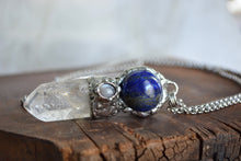Lapis & Moonstone Crystal Wand